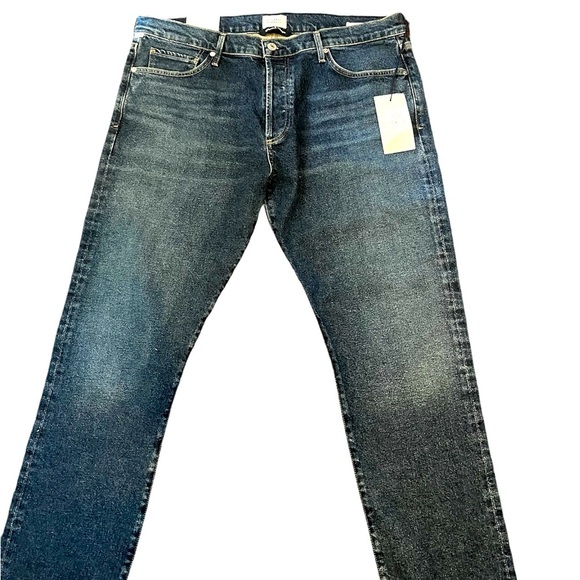 Citizens of Humanity NWT Jeans Emerson Slim Boyfriend Button Fly Denim Sz 33 - Picture 1 of 8